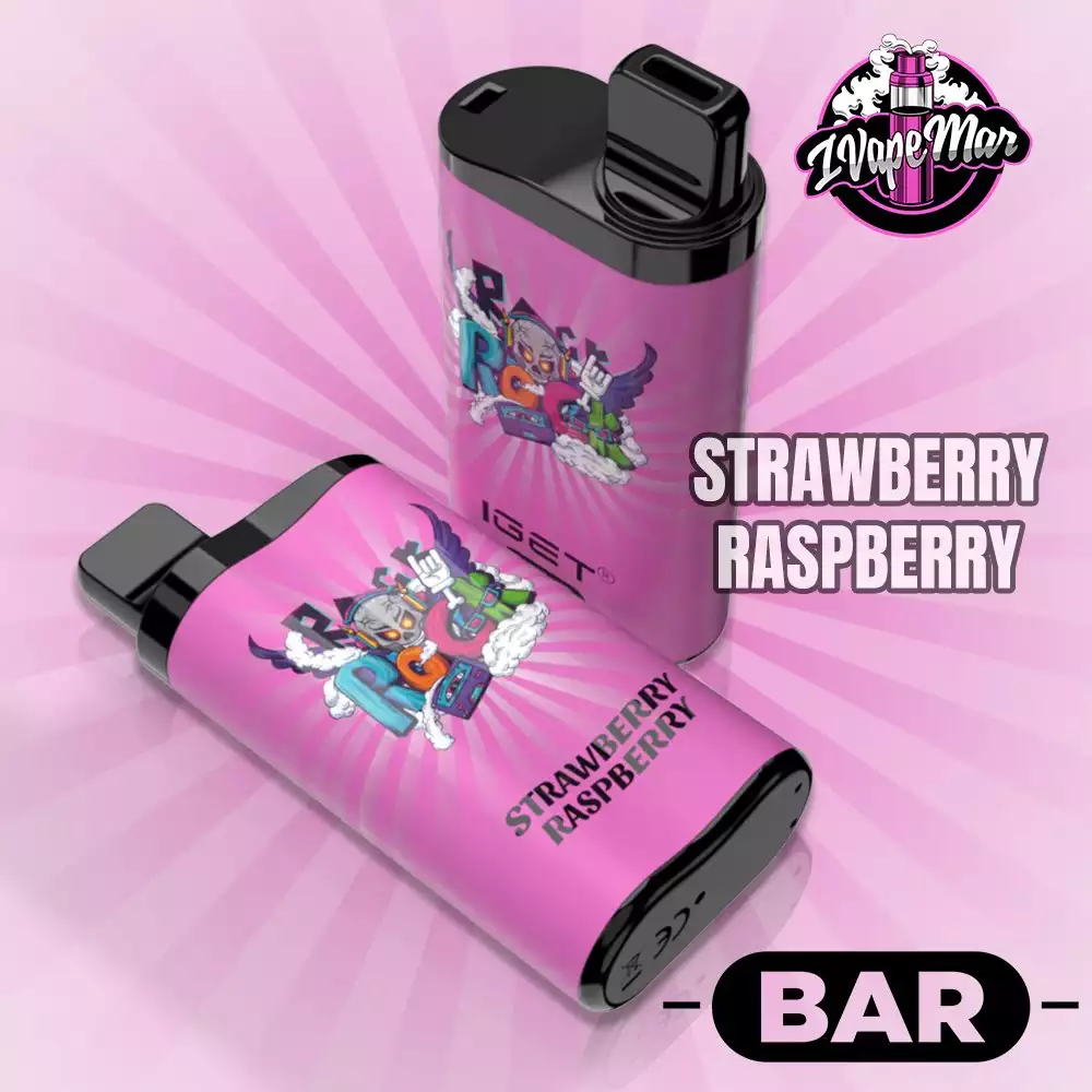 IGET Bar 3500 Puffs – Quadruple Berry Flavour, Low Nicotine, Rechargeable Disposable Vape – Buy Online from Australian Warehouse