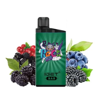 IGET BAR 3500 Puffs Black Forest Disposable Vape Australia OZeCig