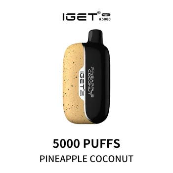 IGET MOON K5000 Pineapple Coconut 5000 Puffs Disposable Vape Australia OZeCig
