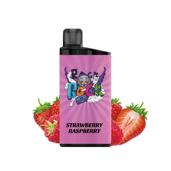 IGET Bar 3500 Puffs Strawberry Raspberry Disposable Vape Australia OZeCig