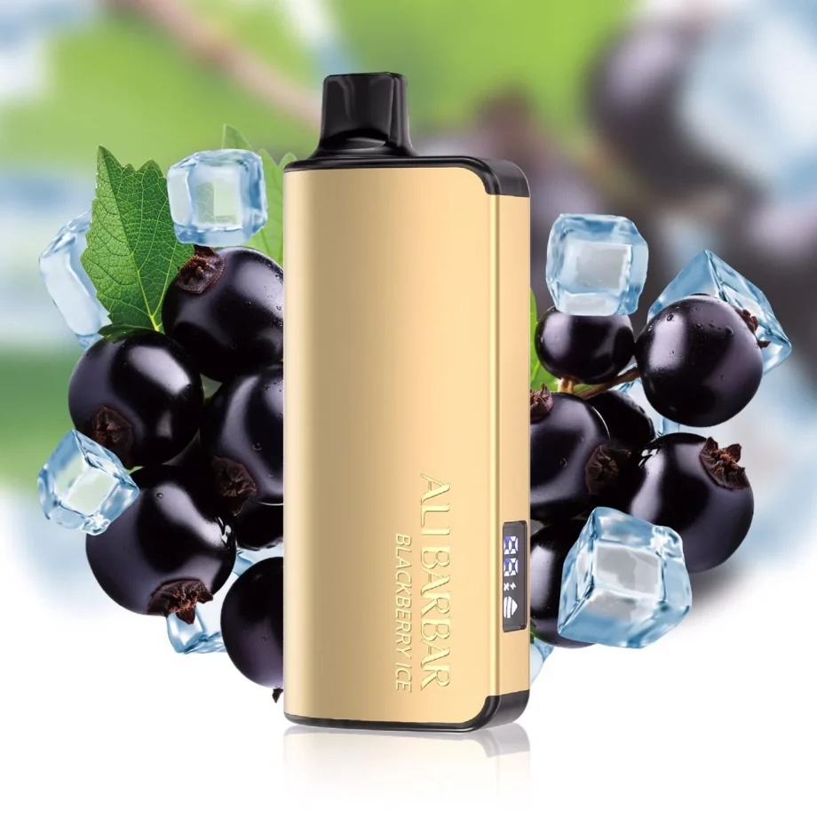 ALIBARBAR INGOT 9000 Puffs  Blackberry Ice Disposable Vape Australia OZeCig