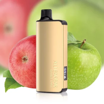 ALIBARBAR INGOT 9000 Puffs Double Apple Disposable Vape Australia OZeCig