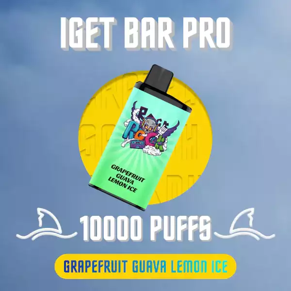 IGET BAR PRO 10000 Puffs Grapefruit Guava Lemon Ice - Low Nicotine Disposable Vape Pen - Buy Original & Authentic at Oz Ecig Australia Warehouse