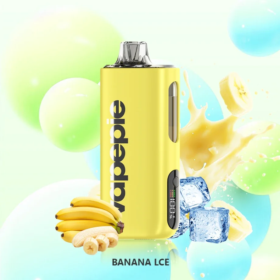 VAPEPIE MAX 40000 PUFFS BANANA lCE Disposable Vape Australia OZeCig