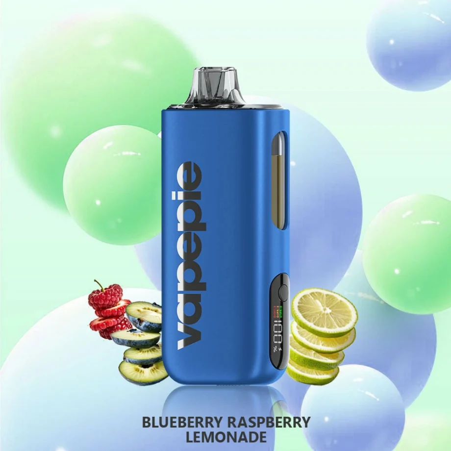 VAPEPIE MAX 40000 PUFFS BLUEBERRY RASPBERRY LEMONADE Disposable Vape Australia OZeCig