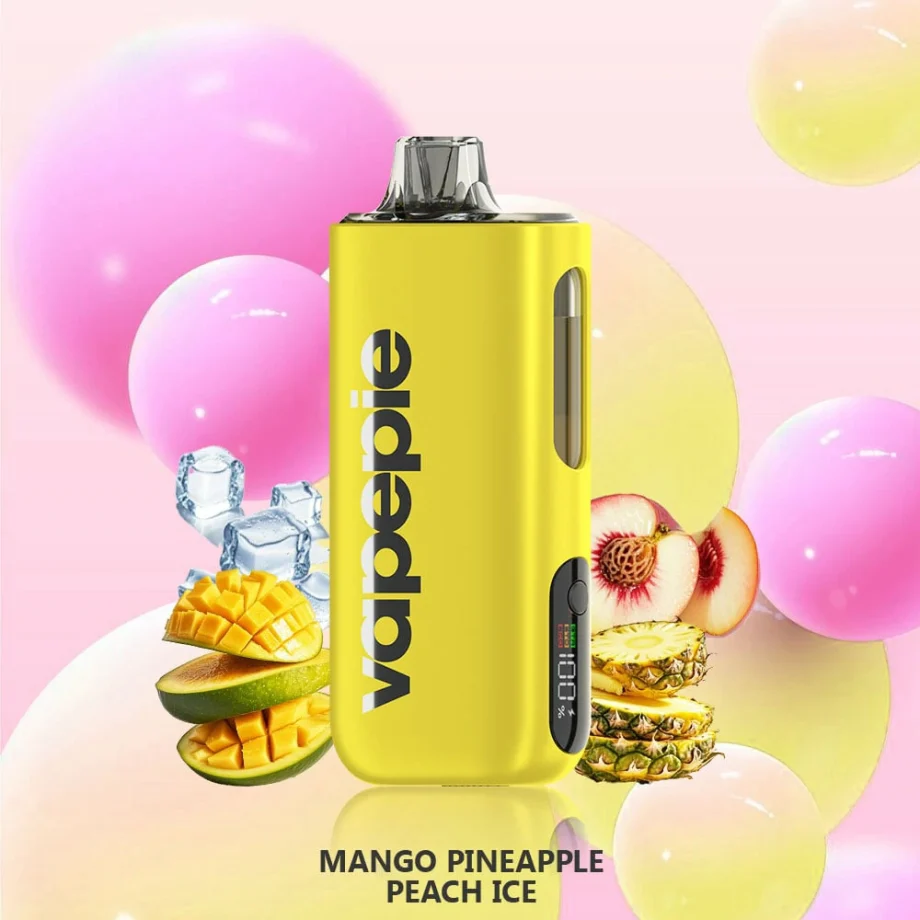VAPEPIE MAX 40000 PUFFS MANGO PINEAPPLE PEACH ICE Disposable Vape Australia OZeCig
