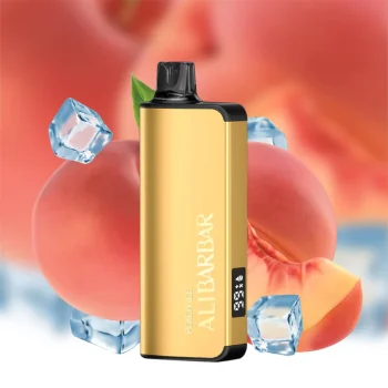 ALIBARBAR Ingot 9000 Puffs Disposable Vape Peach Ice Australia OZeCig
