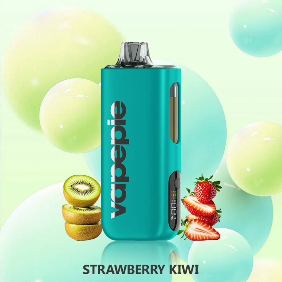 VAPEPIE MAX 40000 PUFFS STRAWBERRY KIWI Disposable Vape Australia OZeCig
