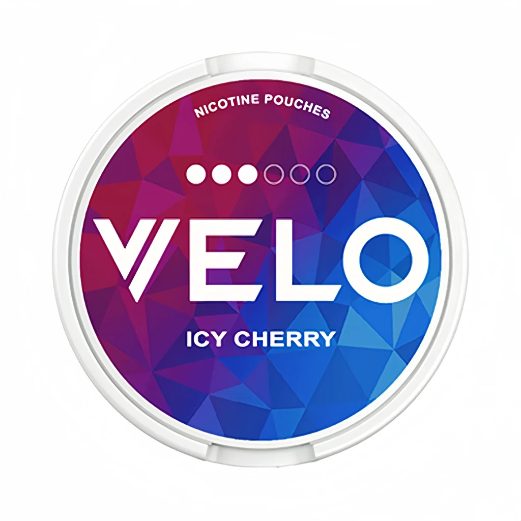 VELO ICY CHERRY - VELO Nicotine Pouches ICY CHERRY 12mg EU