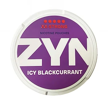 ZYN Nicotine Pouches ICY BLACK CURRANT 12.5mg EU