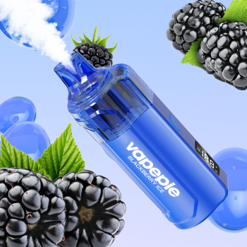 VAPEPIE Crystal Pop 15000 PUFFS Blackberry Ice Disposable Vape Australia OZeCig